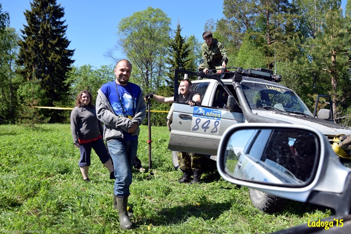 И сегодня мы шли с Экипажом Авика вплотную :)